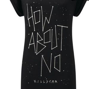 NWOT Killstar How About No Tunic Dress